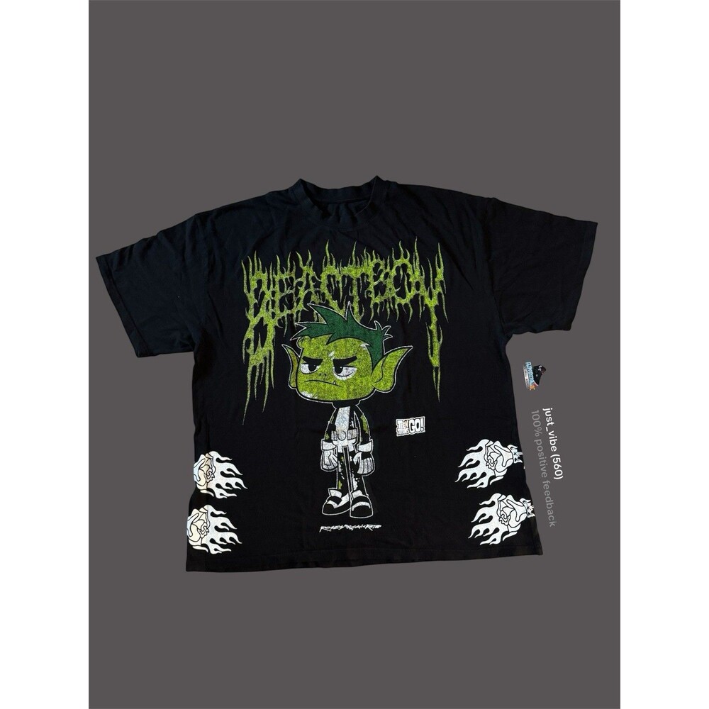 Civil Regime x Teen Titans Go “Beast Boy” Tee Men’s 3XL NWOT SAMPLE